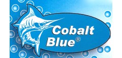 Cobalt Blue Black Barrel Swivel