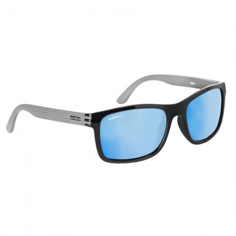 Spotters Chill Gloss/Matte Black Sunglasses & Polarised ...