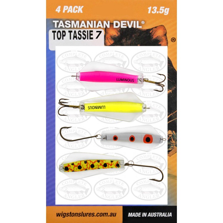 Tasmanian Devil Top Tassie #7 - 4 Pack