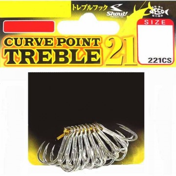 Shout Curve Point Treble 21